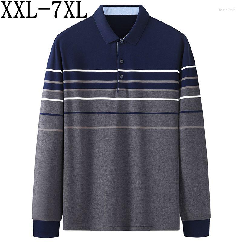Men's Polos Size 7XL 6XL 5XL 2023 Brand Long Sleeve Polo Shirt Men Top Quality Business Striped Mens Shirts Casual Homme, Blue
Men's Polos Size 7XL 6XL 5XL 2023 Brand Long Sleeve Polo Shirt Men Top Quality Business Striped Mens Shirts Casual Homme, Blue