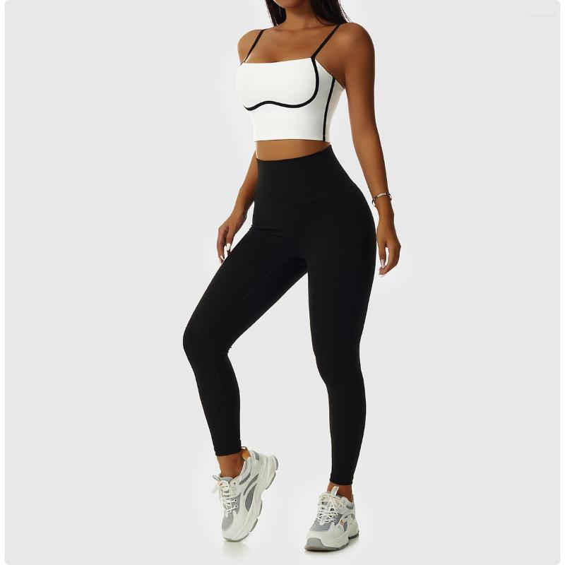 Active Sets Solid Spaghetti Strap Sports Bra Yoga Pants High Waist Clothing Gym Female Fitness Sportswear Spandex Training Suit Set Summer, Brown
Active Sets Solid Spaghetti Strap Sports Bra Yoga Pants High Waist Clothing Gym Female Fitness Sportswear Spandex Training Suit Set Summer, Brown
