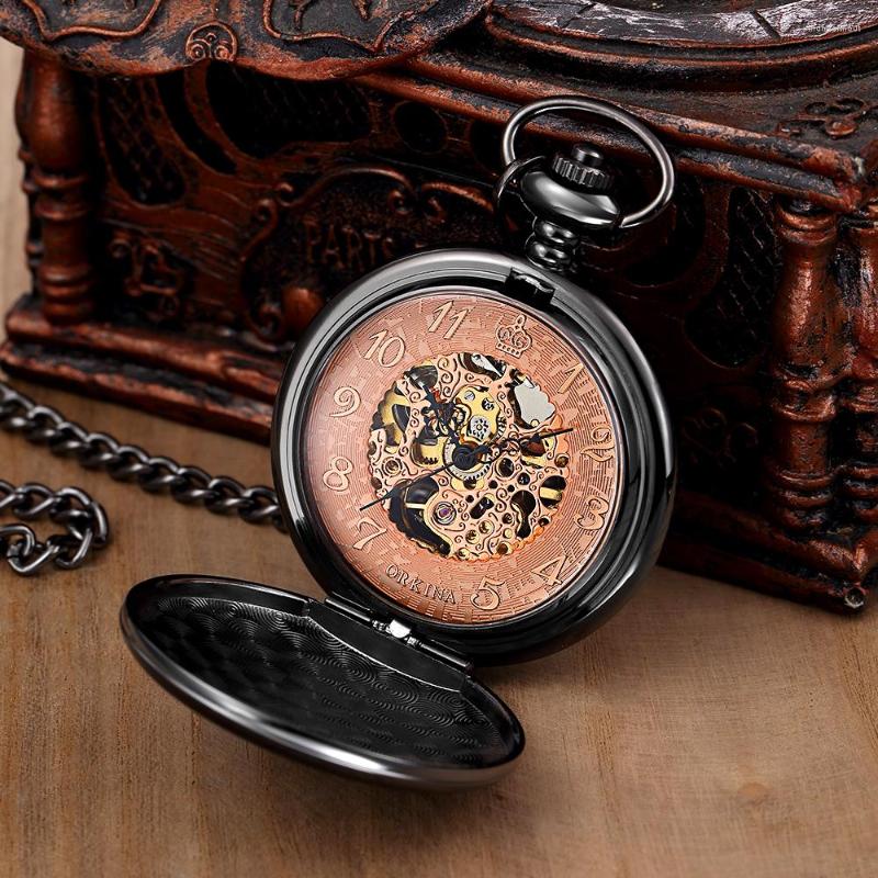 Pocket Watches ORKINA 2023 Men And Women Watch Pendant Chain Ladies Clock Luxury Rose Gold Skeleton Mechanical Fob In Glossy Cover
Pocket Watches ORKINA 2023 Men And Women Watch Pendant Chain Ladies Clock Luxury Rose Gold Skeleton Mechanical Fob In Glossy Cover