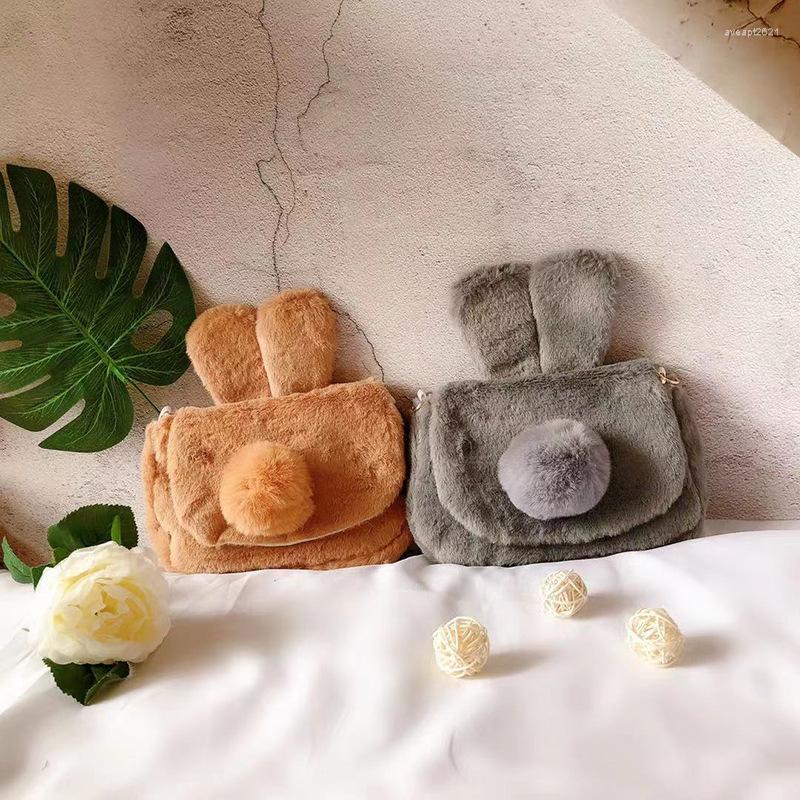 Evening Bags Plush One-shoulder Messenger Women's Bag Fashion All-match Lady's Small Fresh Fur Ball Coin Purse, Brown
Evening Bags Plush One-shoulder Messenger Women's Bag Fashion All-match Lady's Small Fresh Fur Ball Coin Purse, Brown