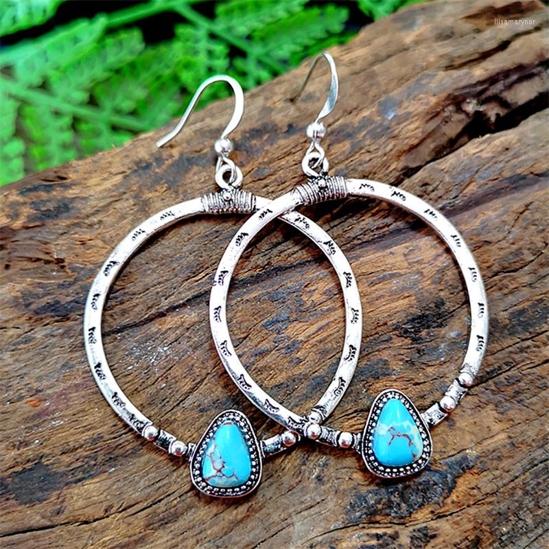 Dangle Earrings Boho Style Creative Drop-Shaped Natural Stone Geometric Design Eyelash Pattern Big Circle Eardrop Ladies Jewelry Gift
Dangle Earrings Boho Style Creative Drop-Shaped Natural Stone Geometric Design Eyelash Pattern Big Circle Eardrop Ladies Jewelry Gift