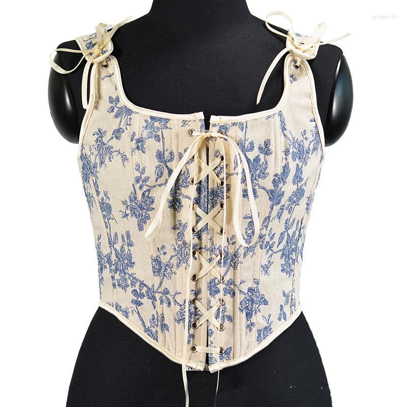 Women's Shapers Fashion Printed Camisole Tight Crop Top Sexy Drawstring Sling Women Sleeveless Wrap Chest Corset Tank Tops Waist Cinchers, Picture shown
Women's Shapers Fashion Printed Camisole Tight Crop Top Sexy Drawstring Sling Women Sleeveless Wrap Chest Corset Tank Tops Waist Cinchers, Picture shown