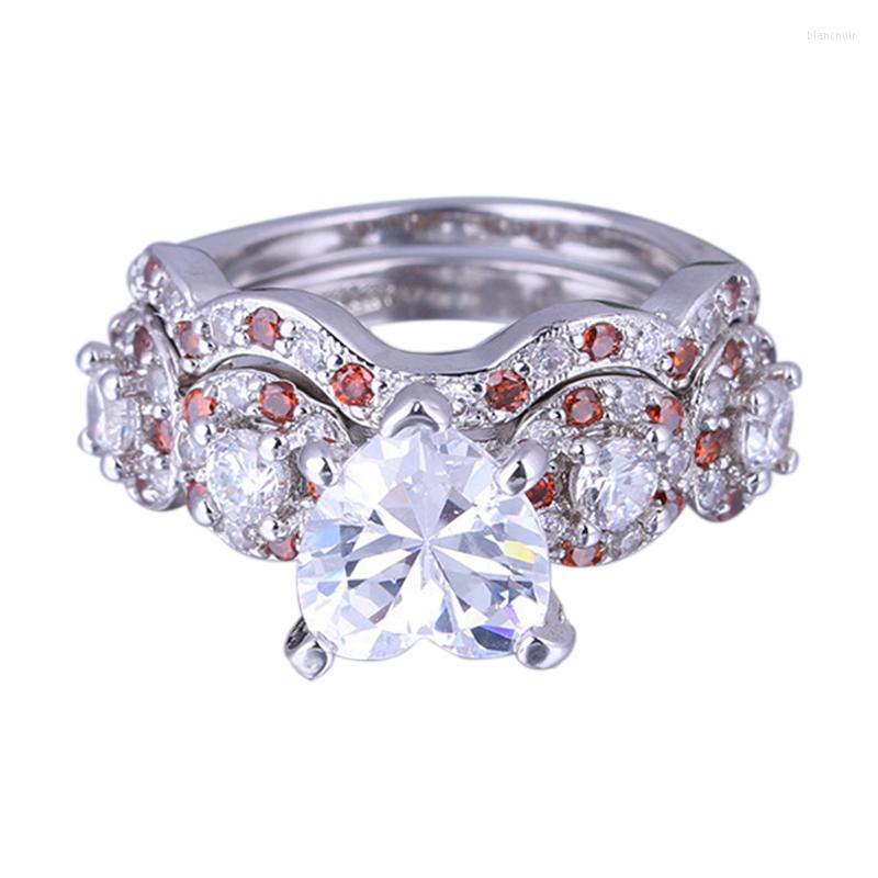 Wedding Rings Carofeez Fashion Heart Zircon Set For Women Accessories Jewelry Lover Gift Engagement Band
Wedding Rings Carofeez Fashion Heart Zircon Set For Women Accessories Jewelry Lover Gift Engagement Band