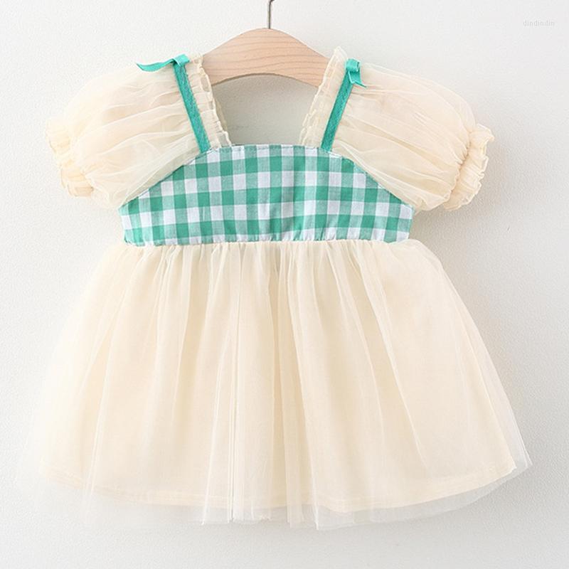Girl Dresses Summer Born Girls Boutique Outfits Korean Cute Plaid Sleeveless Mesh Baby Princess Dress For Kids Clothes BC2210-1
Girl Dresses Summer Born Girls Boutique Outfits Korean Cute Plaid Sleeveless Mesh Baby Princess Dress For Kids Clothes BC2210-1