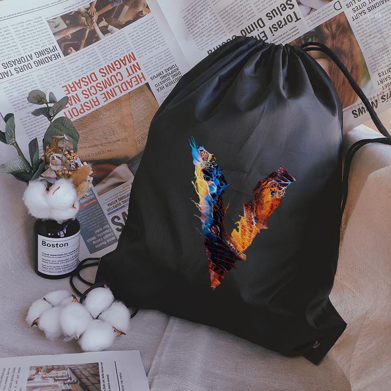 Shopping Bags Drawstring Bag Creative Letter Print Childrens School Backpack Men Sport Women Yoga Customize Bookbag, 1oil
Shopping Bags Drawstring Bag Creative Letter Print Childrens School Backpack Men Sport Women Yoga Customize Bookbag, 1oil
