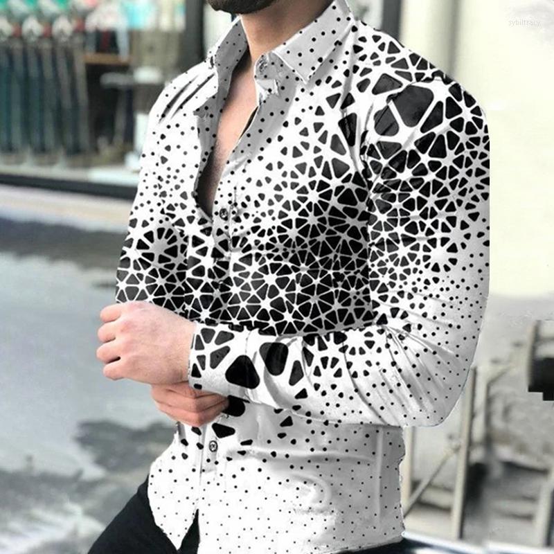 Men' Casual Shirts Men' Style Spring Autumn Daily Buttoned Lapel Long-sleeved Shirt Vintage Digital Printing For Men Streetwear, Cs19
Men' Casual Shirts Men' Style Spring Autumn Daily Buttoned Lapel Long-sleeved Shirt Vintage Digital Printing For Men Streetwear, Cs19
