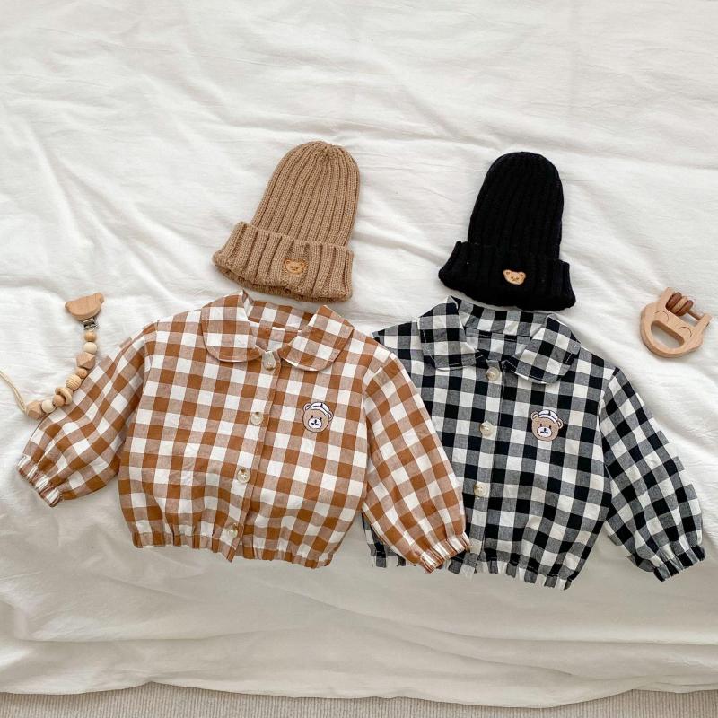 Jackets 0-2Yrs Spring Born Boys Plaid Casual Long Sleeve Coat Autumn Winter Infant Girls Clothing Outfits, Black
Jackets 0-2Yrs Spring Born Boys Plaid Casual Long Sleeve Coat Autumn Winter Infant Girls Clothing Outfits, Black
