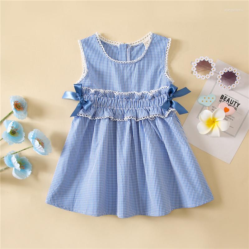 Girl Dresses 0-36m Baby Girls Summer Casual Dress Plaid Round Neck Sleeveless Bow Princess Party For, Picture shown
Girl Dresses 0-36m Baby Girls Summer Casual Dress Plaid Round Neck Sleeveless Bow Princess Party For, Picture shown