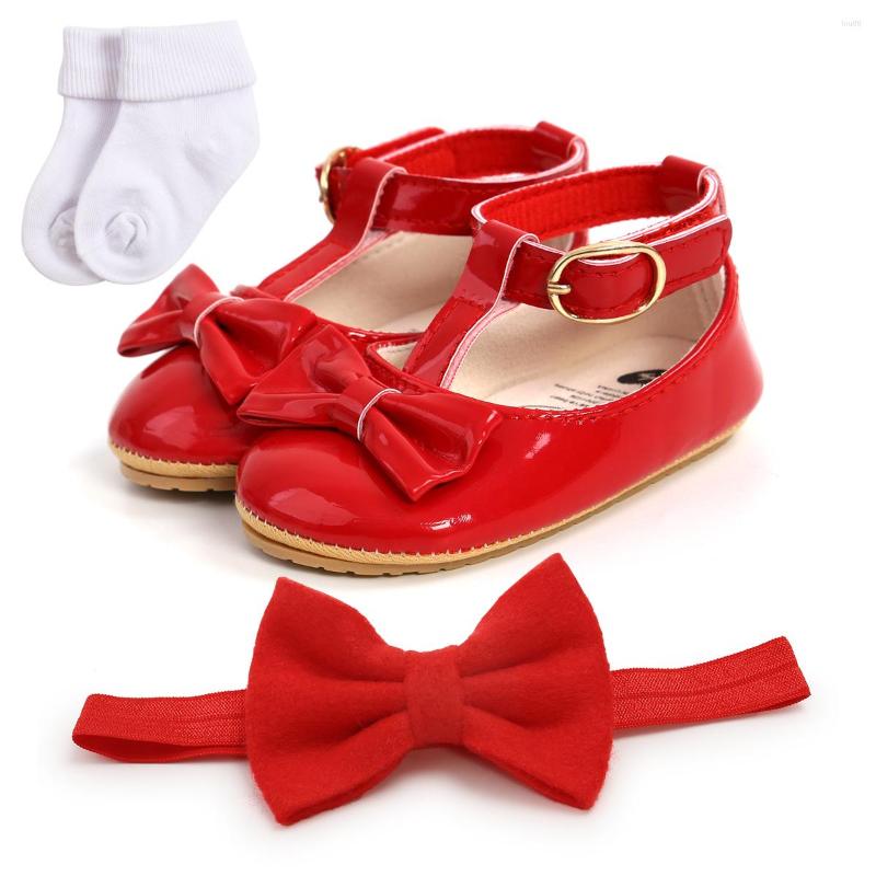 First Walkers BabyInfant Girls Bowknot Princess Wedding Shoes Born Baby Sneaker With Headbands Mary Jane Flats Prewalker -18M, 8w
First Walkers BabyInfant Girls Bowknot Princess Wedding Shoes Born Baby Sneaker With Headbands Mary Jane Flats Prewalker -18M, 8w