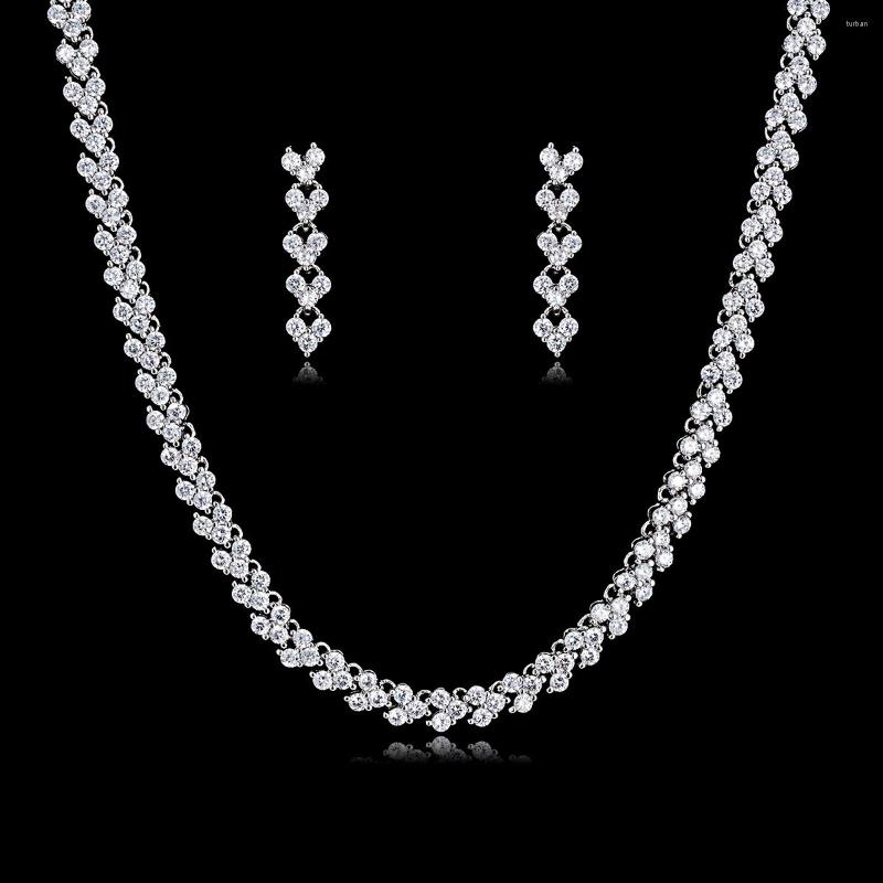 Necklace Earrings Set 2023 Trendy Full Cubic Zirconia Bride Wedding Flowers Earring Top Quality Women CN10064, Picture shown
Necklace Earrings Set 2023 Trendy Full Cubic Zirconia Bride Wedding Flowers Earring Top Quality Women CN10064, Picture shown