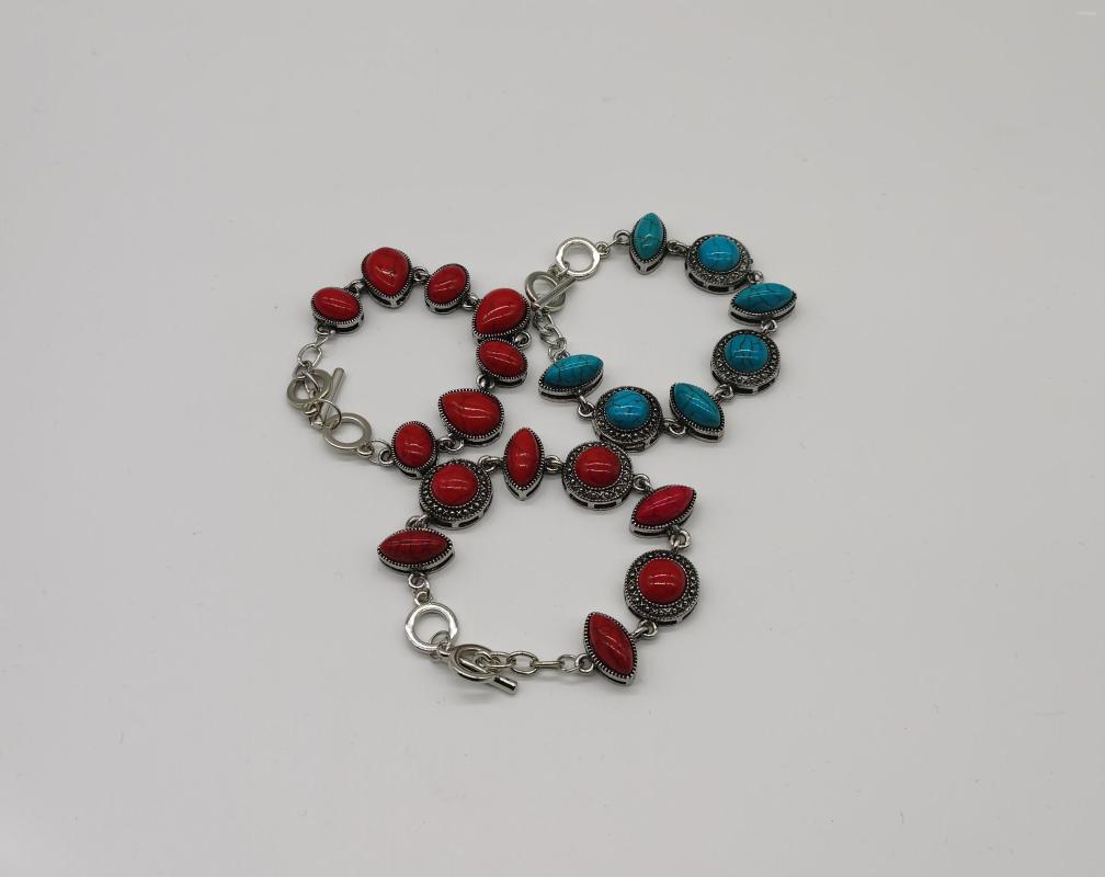Link Bracelets Natural Stone Beads Lucky Charm 15mm Blue Turquoises Couple Jewelry Bracelet Hand Chain For Women
Link Bracelets Natural Stone Beads Lucky Charm 15mm Blue Turquoises Couple Jewelry Bracelet Hand Chain For Women