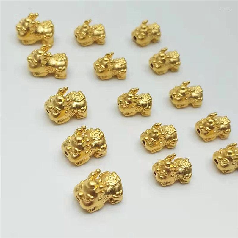 Beads Pure 24K Yellow Gold PiXiu Baby Pendant 3D Craft Lucky Bead 3 Size Avaiable Oriental Culture
Beads Pure 24K Yellow Gold PiXiu Baby Pendant 3D Craft Lucky Bead 3 Size Avaiable Oriental Culture