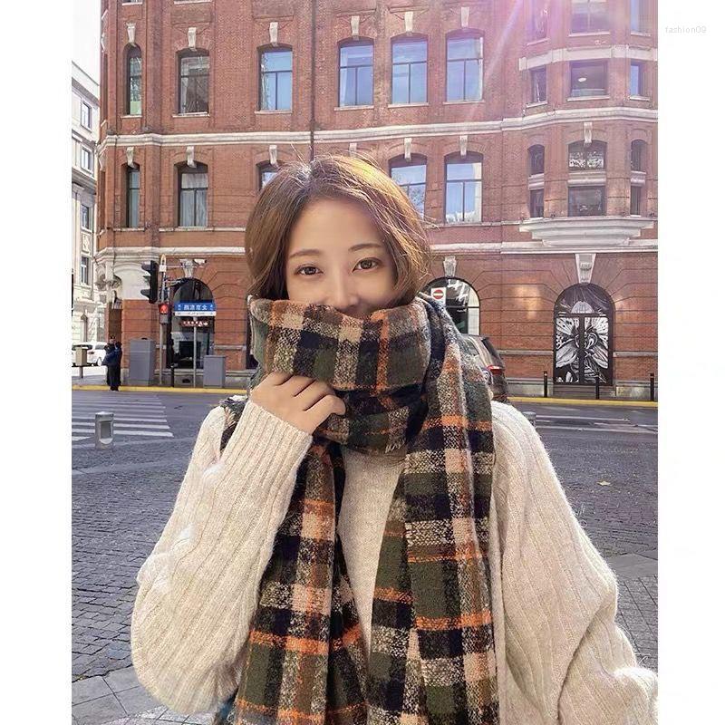 Scarves 2023 Women And Men Plaid Scarf Winter Pashmina Shawls Cashmere Thick Wraps Femem Tassel Warm Color Bufanda Ladies
Scarves 2023 Women And Men Plaid Scarf Winter Pashmina Shawls Cashmere Thick Wraps Femem Tassel Warm Color Bufanda Ladies
