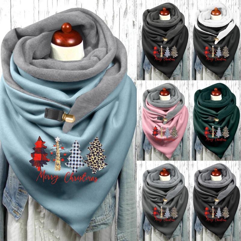 Scarves Xmas Tree Printing Button Shawls Wrap Casual Foulard Femme Winter Warm Women Christmas 
Scarves Xmas Tree Printing Button Shawls Wrap Casual Foulard Femme Winter Warm Women Christmas