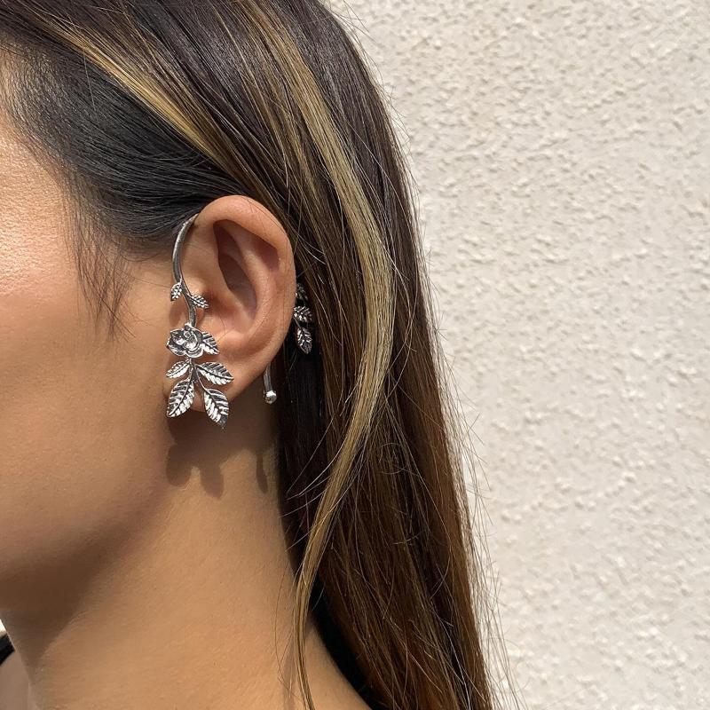 Backs Earrings TAUAM Trendy Bohemian No Piercing Flower Rose Ear Cuff For Women Wrap Stud Clip Girl Jewelry Bijoux
Backs Earrings TAUAM Trendy Bohemian No Piercing Flower Rose Ear Cuff For Women Wrap Stud Clip Girl Jewelry Bijoux