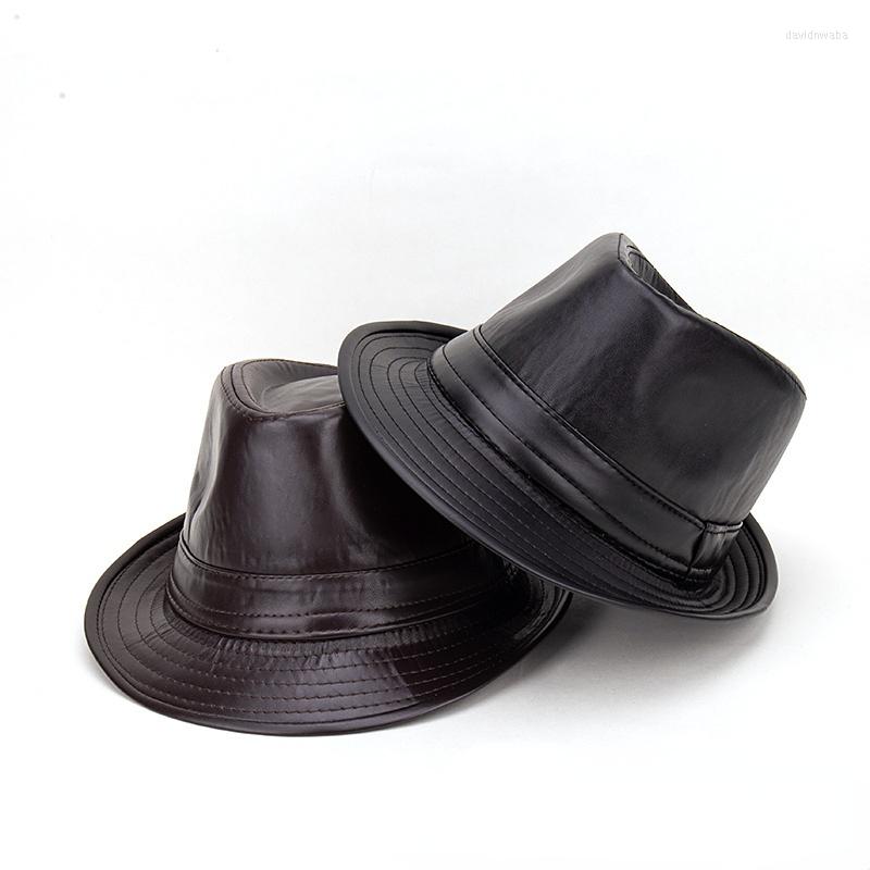 Berets Faux Leather Curled Jazz Hats For Men Women's Festivals Fashion Performance Europe America Retro Cowboy, Black
Berets Faux Leather Curled Jazz Hats For Men Women's Festivals Fashion Performance Europe America Retro Cowboy, Black