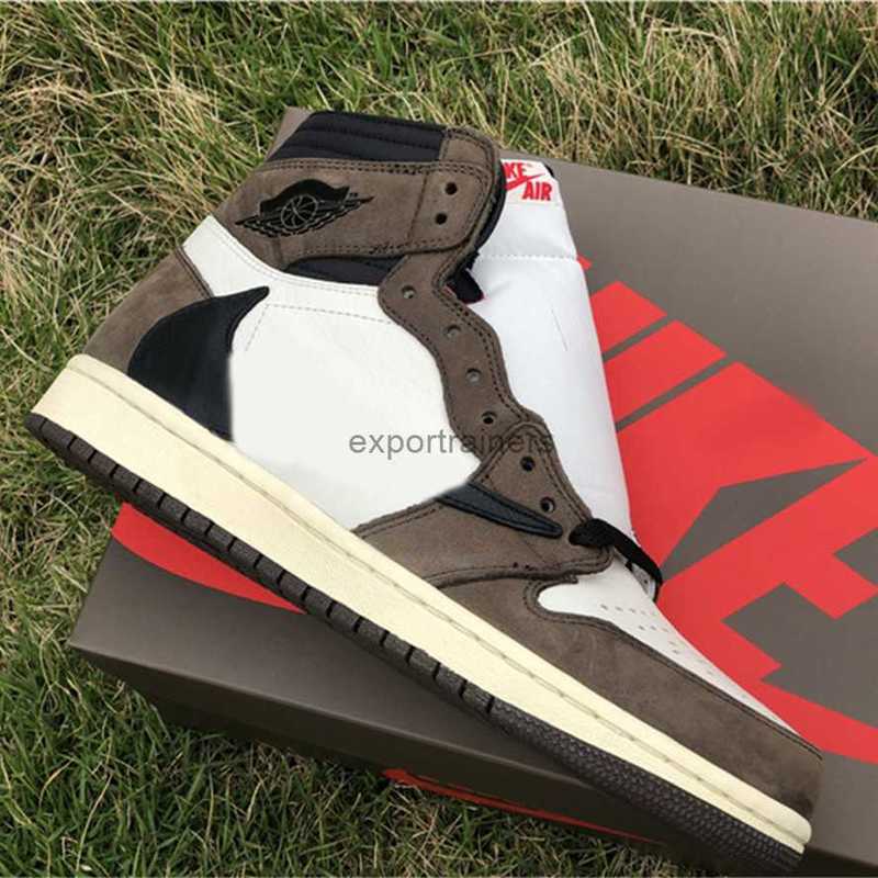 2023 Authentic Travis Scotts Shoes 1 High OG TS SP Sail Black Dark Mocha University Red For Men Women Sports Sneakers With Original Size, 12
2023 Authentic Travis Scotts Shoes 1 High OG TS SP Sail Black Dark Mocha University Red For Men Women Sports Sneakers With Original Size, 12