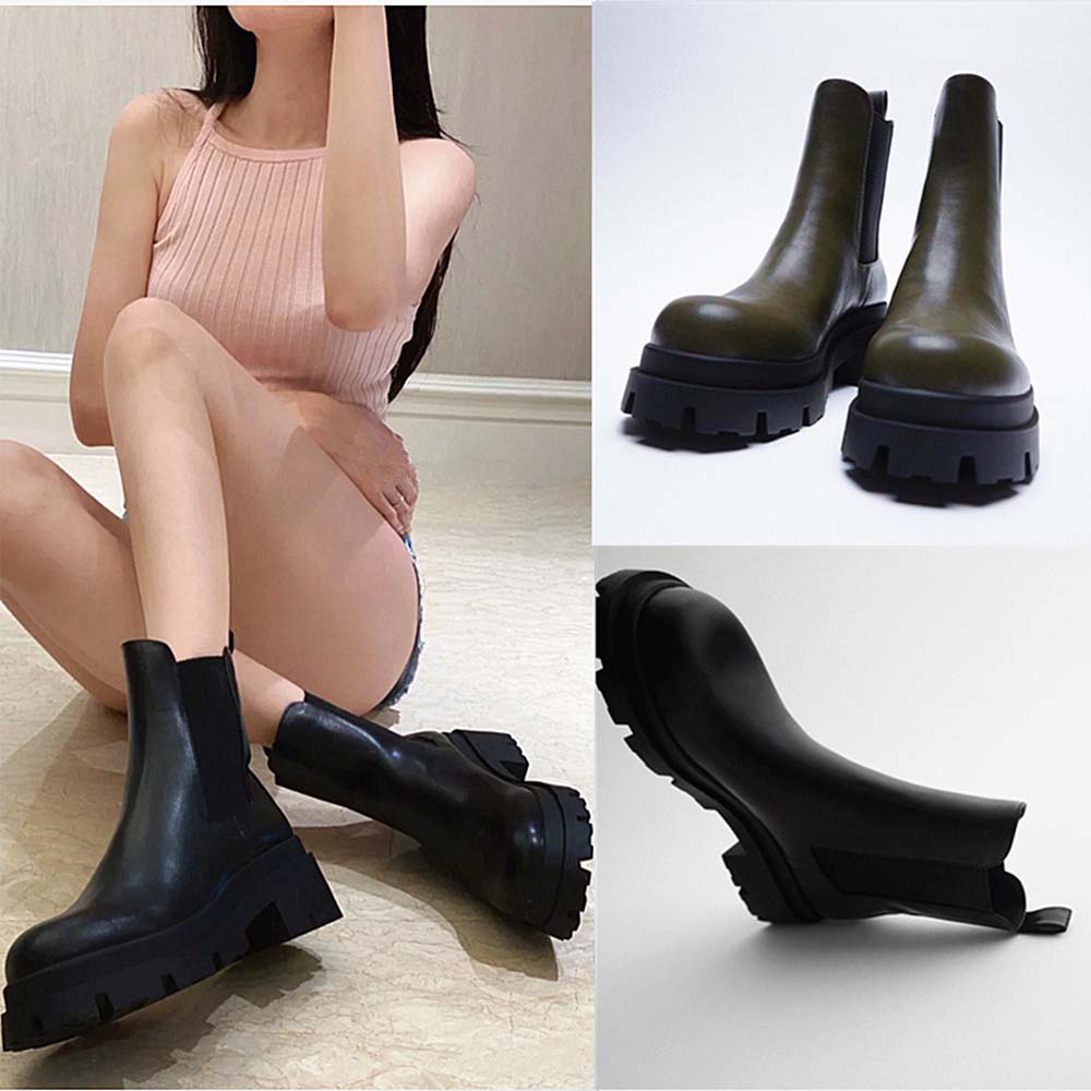 Martin Boots Luxury Brand Designer 2023 New Fashion Casual Women's Black Thick Sole Raised Sole Round Head Plush Chimney Chelsea, Green
Martin Boots Luxury Brand Designer 2023 New Fashion Casual Women's Black Thick Sole Raised Sole Round Head Plush Chimney Chelsea, Green