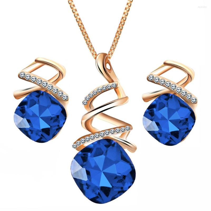 Necklace Earrings Set 2023 Quality 3 Color Crystal Earring Pendant Jewelry For Women Girl Lady Wedding Valentine's Day Gif, Picture shown
Necklace Earrings Set 2023 Quality 3 Color Crystal Earring Pendant Jewelry For Women Girl Lady Wedding Valentine's Day Gif, Picture shown