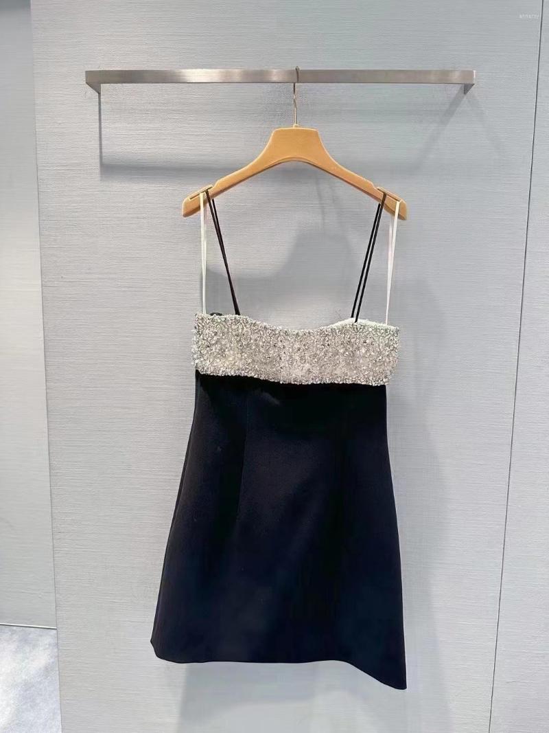 Casual Dresses 2023SS Summer Fashion Women Luxury Diamonds Strapless Sleeveless Patchwork Dress For Lady Gdnz 12.07, Black
Casual Dresses 2023SS Summer Fashion Women Luxury Diamonds Strapless Sleeveless Patchwork Dress For Lady Gdnz 12.07, Black