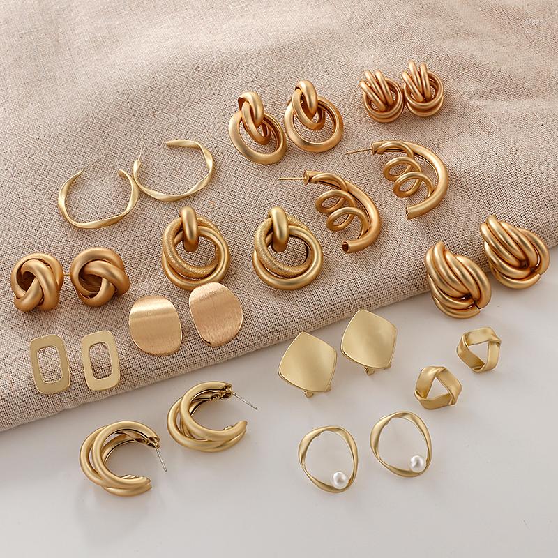 Stud Earrings Lifefontier Punk Metal Geometric For Women Matte Color Hollow Round Statement Twisted Knotted Earring Jewelry 2023
Stud Earrings Lifefontier Punk Metal Geometric For Women Matte Color Hollow Round Statement Twisted Knotted Earring Jewelry 2023