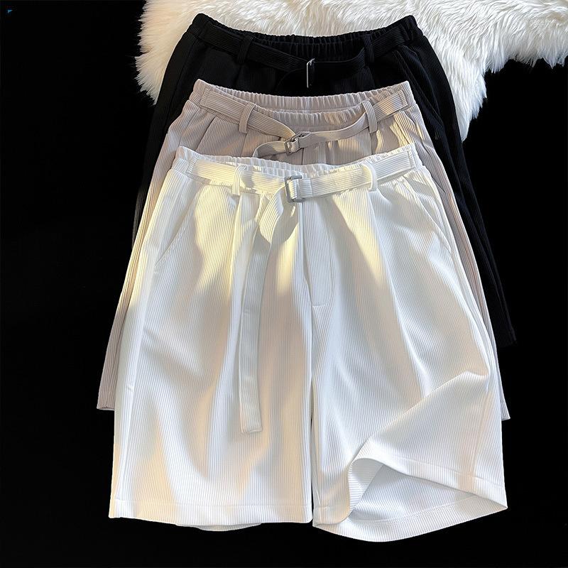 Men's Shorts High Quality Brand Men's Summer Thin Ins Fashion Solid Loose Ice Silk Cool Pants Couples Casual Capris, Black
Men's Shorts High Quality Brand Men's Summer Thin Ins Fashion Solid Loose Ice Silk Cool Pants Couples Casual Capris, Black