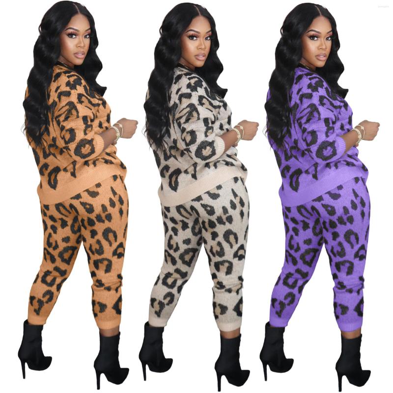 Women's Pants Casual Two Piece Sets Winter Test Lady's Lace-up Sweatpants O-neck Long Sleeve Leopard Printing Women Pullover Outfits, Yellow
Women's Pants Casual Two Piece Sets Winter Test Lady's Lace-up Sweatpants O-neck Long Sleeve Leopard Printing Women Pullover Outfits, Yellow