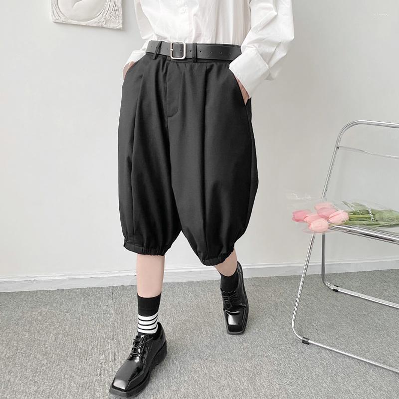 Men' Shorts Men' Summer Knickerbockers Design Loose Wide Leg Medium Trousers Fashion Trend Japanese Large Casual Short Style, Black
Men' Shorts Men' Summer Knickerbockers Design Loose Wide Leg Medium Trousers Fashion Trend Japanese Large Casual Short Style, Black