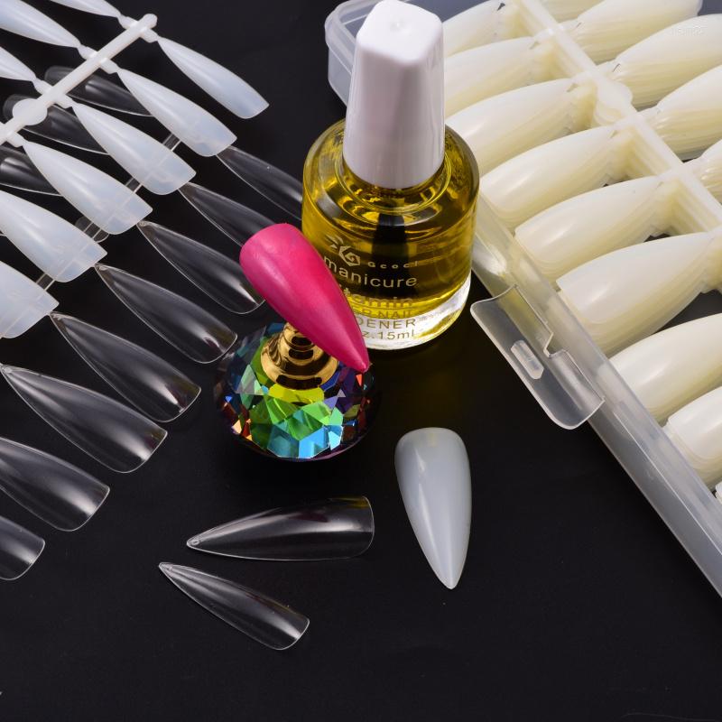 False Nails 240pcs One Box Fake ABS Material Traceless Nail Art Transparent Skin Colour Seamless Fit Manicure Sharp Fingernails H1035
False Nails 240pcs One Box Fake ABS Material Traceless Nail Art Transparent Skin Colour Seamless Fit Manicure Sharp Fingernails H1035