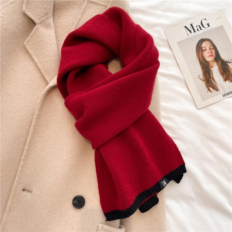 Scarves Solid Warm Soft Knitted Women Scarf Fashion Simple Korea Style Neckerchief Skinny Ladies Winter Woolen Yarn Foulard 2023
Scarves Solid Warm Soft Knitted Women Scarf Fashion Simple Korea Style Neckerchief Skinny Ladies Winter Woolen Yarn Foulard 2023