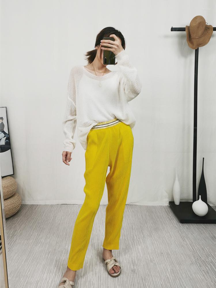 Women's Pants SELLING Miyake Fashion Summer Mid Waist Solid Comfortable Velvet SPencil IN STOCK, Beige
Women's Pants SELLING Miyake Fashion Summer Mid Waist Solid Comfortable Velvet SPencil IN STOCK, Beige