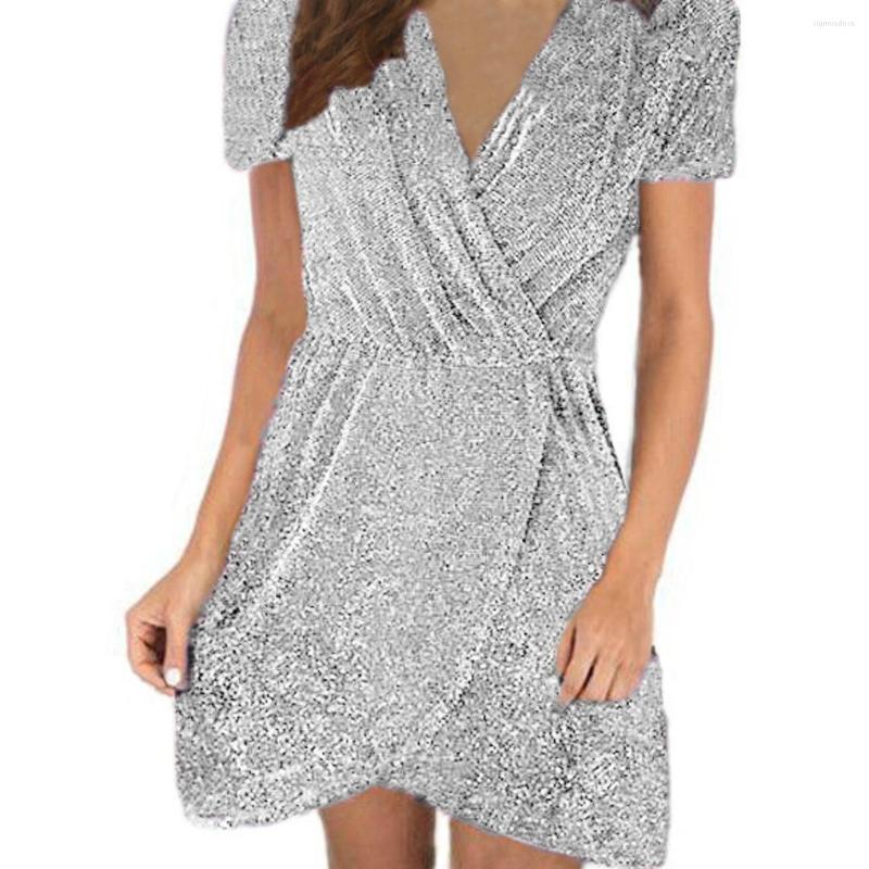 Party Dresses BacklakeGirls Sexy V Neck Sequin Women Cocktail Dress Vestido Solid Color Slit Mini Short Sleeve Robe Paillettes, Pink
Party Dresses BacklakeGirls Sexy V Neck Sequin Women Cocktail Dress Vestido Solid Color Slit Mini Short Sleeve Robe Paillettes, Pink