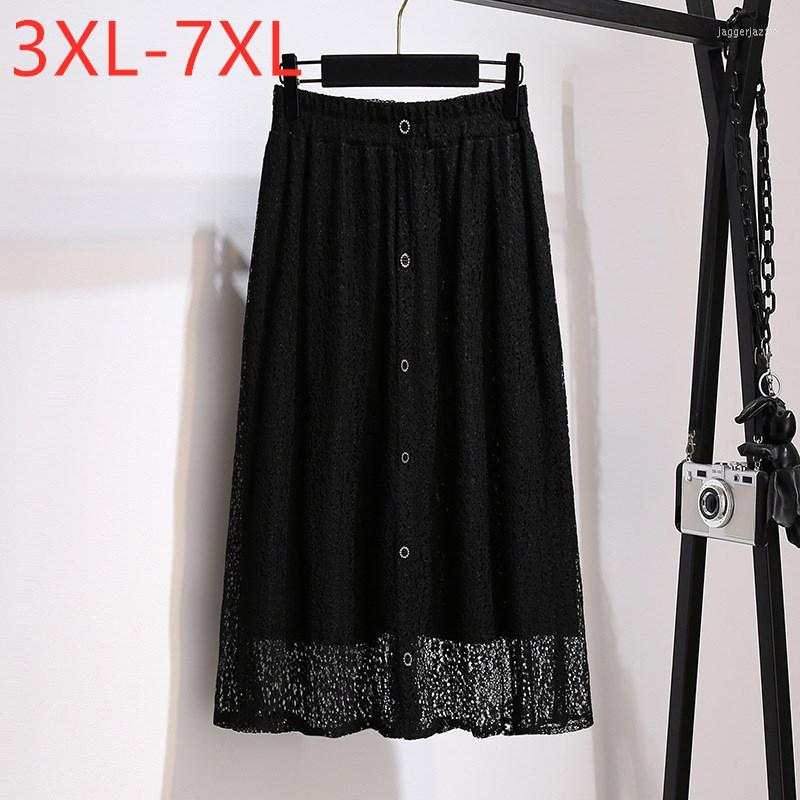 Pants 2023 Ladies Autumn Winter Plus Size Midi Skirt For Women Large Loose A-line Black Lace Pleated Skirts 7XL
Pants 2023 Ladies Autumn Winter Plus Size Midi Skirt For Women Large Loose A-line Black Lace Pleated Skirts 7XL