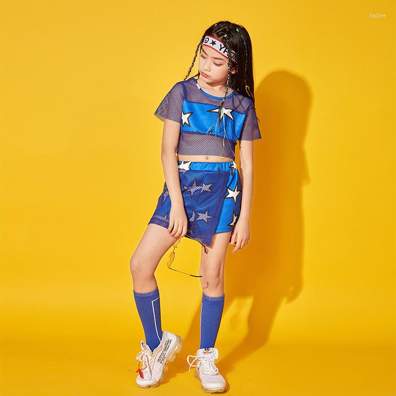 Stage Wear 2023 Boys' Blue Tights Hip-hop Tops Shorts Girls' Jazz Costumes Performance And Dance, Crop top t shirt
Stage Wear 2023 Boys' Blue Tights Hip-hop Tops Shorts Girls' Jazz Costumes Performance And Dance, Crop top t shirt