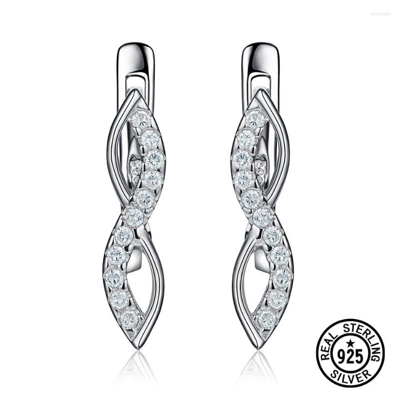 Backs Earrings 925 Sterling Silver Infinity Classic Love Symbol Zircon Delicate Eternity Cilp Earring For Women Fine Jewelry
Backs Earrings 925 Sterling Silver Infinity Classic Love Symbol Zircon Delicate Eternity Cilp Earring For Women Fine Jewelry