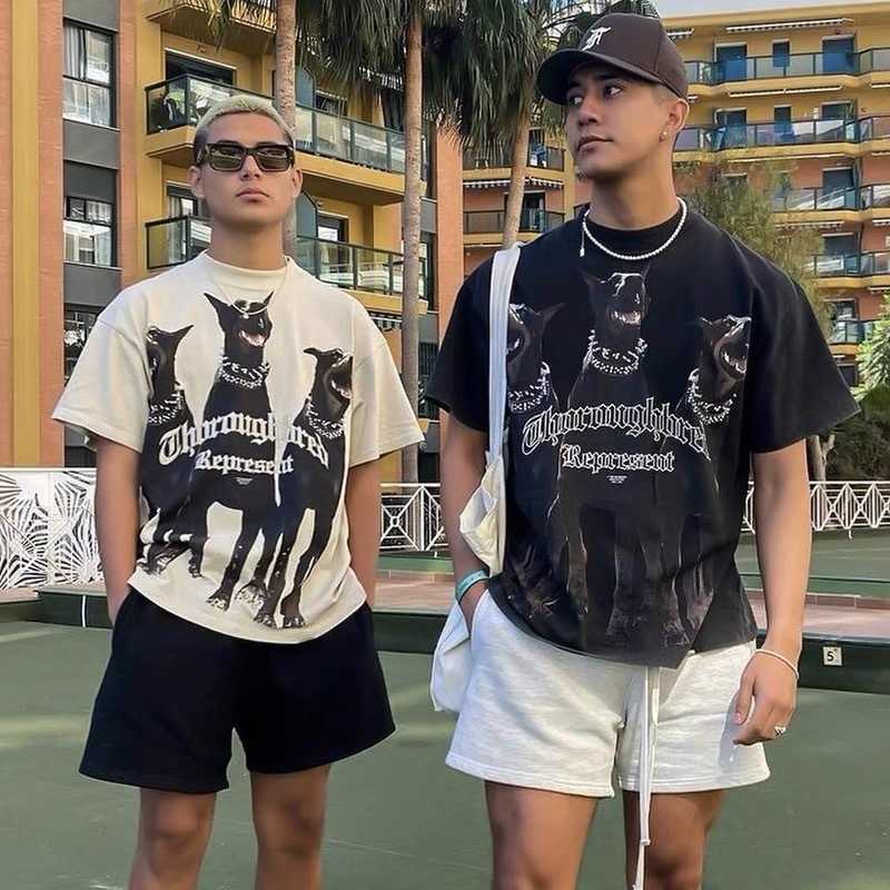 2023 New Men' and Women' t Shirt Fashion Design Brand Present'shound Short Sleeve Vintage Washed Used High Street Loose Couple Utic, White
2023 New Men' and Women' t Shirt Fashion Design Brand Present'shound Short Sleeve Vintage Washed Used High Street Loose Couple Utic, White