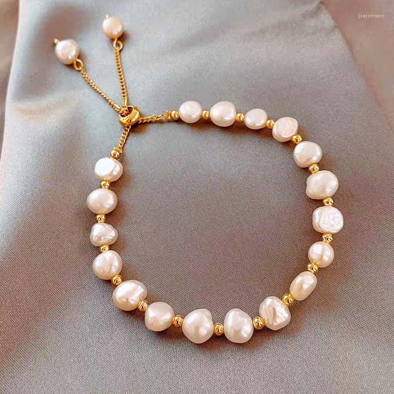 Charm Bracelets 2023 Baroque Natural Pearl Bracelet Sexy For Woman Fashion Lady Temperament Chaoren Jewelry South Korea
Charm Bracelets 2023 Baroque Natural Pearl Bracelet Sexy For Woman Fashion Lady Temperament Chaoren Jewelry South Korea