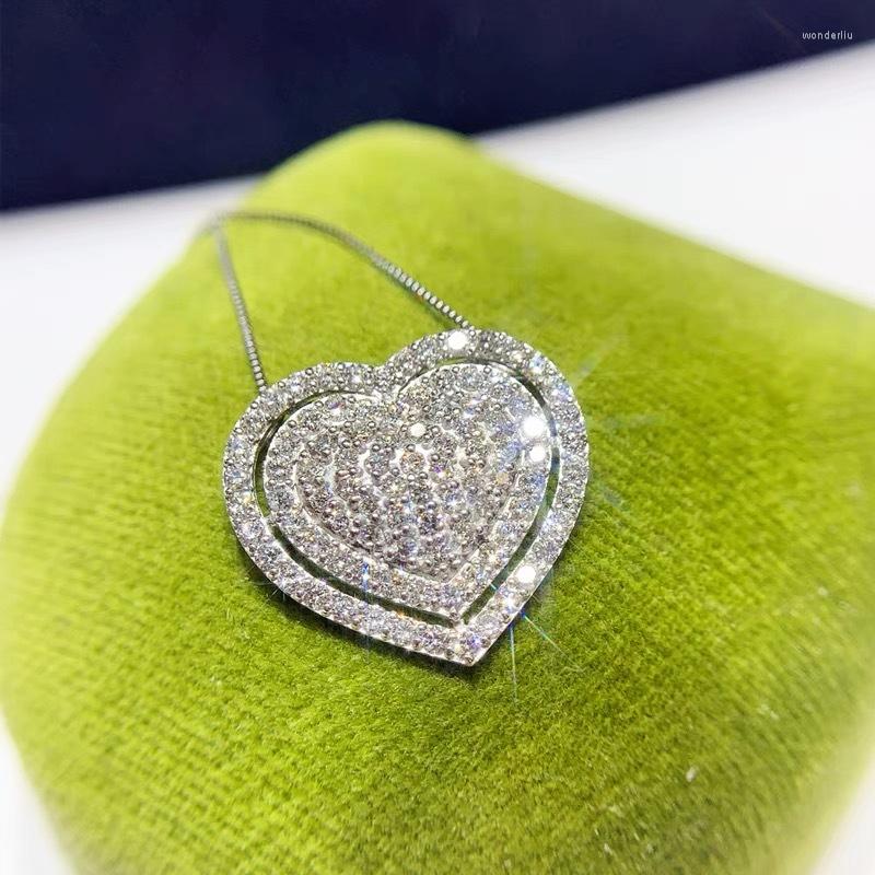 Pendant Necklaces Cute Silver Color Heart Long Chain Necklace For Women Fashion Jewelry 2023 Trend
Pendant Necklaces Cute Silver Color Heart Long Chain Necklace For Women Fashion Jewelry 2023 Trend