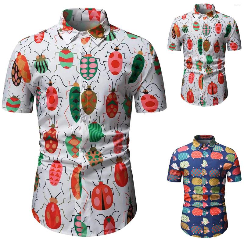 Men' Casual Shirts Black Shell Top Men Summer Spring Short Sleeve Beach Fashion T Shirt Graphic Bodysuit With Collar, Blue
Men' Casual Shirts Black Shell Top Men Summer Spring Short Sleeve Beach Fashion T Shirt Graphic Bodysuit With Collar, Blue