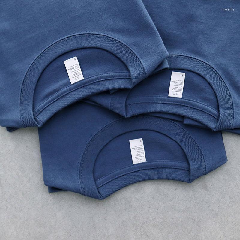 Men' T Shirts 265g Heavy Weight Cotton Men' T-Shirt Japan Style Vintage Simple Youth Trendy Short Sleeve O-Neck Solid Color High, Dark blue
Men' T Shirts 265g Heavy Weight Cotton Men' T-Shirt Japan Style Vintage Simple Youth Trendy Short Sleeve O-Neck Solid Color High, Dark blue