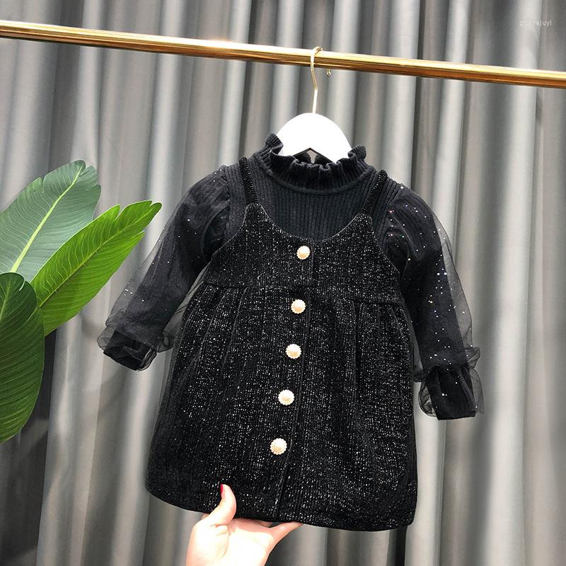 Clothing Sets Toddler Girls Set Autumn Winter Kids Fashion Dress Suits Plus Velvet Strap Turtleneck Sweater 2pcs For, Black sweater
Clothing Sets Toddler Girls Set Autumn Winter Kids Fashion Dress Suits Plus Velvet Strap Turtleneck Sweater 2pcs For, Black sweater