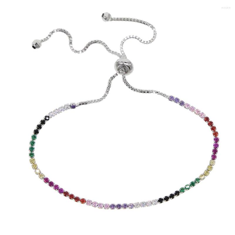 Bangle Fashion Rainbow Cz For Women Adjust Gold Color Silver Summer Jewelry Multicolor Wedding
Bangle Fashion Rainbow Cz For Women Adjust Gold Color Silver Summer Jewelry Multicolor Wedding