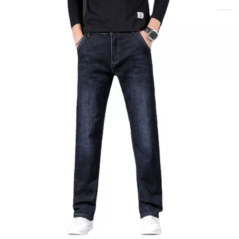 Men's Jeans 2023 Sulee Brand Embroidered Anti-theft Zipper Pocket Men Pants Business Men's Fitted Stretch Denim Clothes, Blue black 6209h
Men's Jeans 2023 Sulee Brand Embroidered Anti-theft Zipper Pocket Men Pants Business Men's Fitted Stretch Denim Clothes, Blue black 6209h