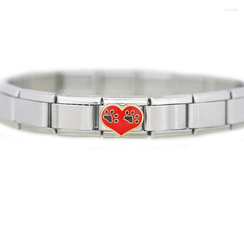 Link Bracelets Wholesale Composable Links Bracelet Classic 9mm I Love Dog Red Enamel Heart Italian Charm Fit Zoppini Boxer
Link Bracelets Wholesale Composable Links Bracelet Classic 9mm I Love Dog Red Enamel Heart Italian Charm Fit Zoppini Boxer