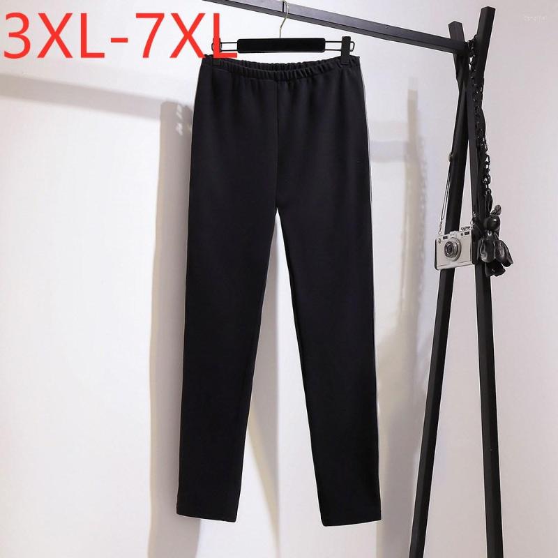 Pants 2023 Ladies Autumn Winter Plus Size Long Pencil For Women Large Casual Slim Elastic Black Trousers 3XL 4XL 5XL 6XL
Pants 2023 Ladies Autumn Winter Plus Size Long Pencil For Women Large Casual Slim Elastic Black Trousers 3XL 4XL 5XL 6XL