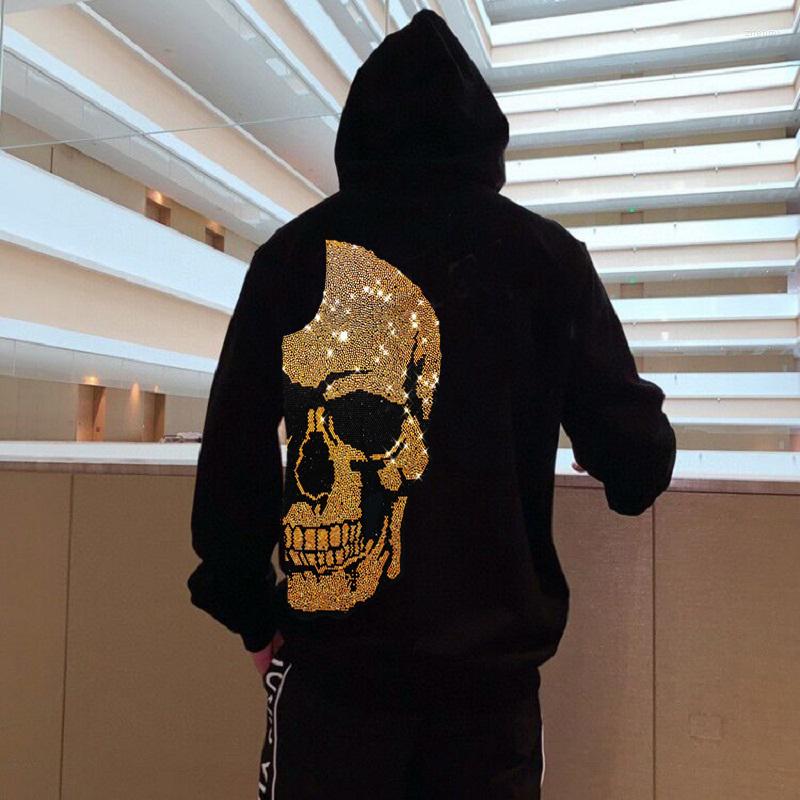 Men's Hoodies Style Pullover Autumn And Winter Fleece Padded Hoodie Printed Skull Training Long-Sleeved Loose Jacket, As shown asian size
Men's Hoodies Style Pullover Autumn And Winter Fleece Padded Hoodie Printed Skull Training Long-Sleeved Loose Jacket, As shown asian size