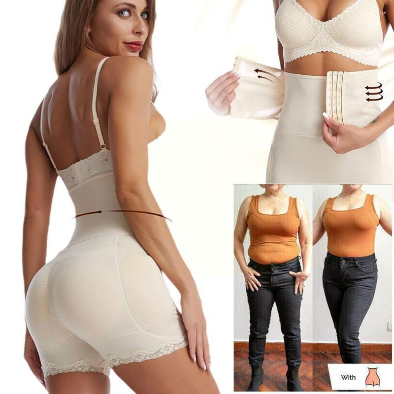 Women' Shapers High Waist Trainer Lace Panties Women Body Shaper Sponge Modeling Tummy Control Underwear Lifter Slimming Shapewear BuCo, Beige
Women' Shapers High Waist Trainer Lace Panties Women Body Shaper Sponge Modeling Tummy Control Underwear Lifter Slimming Shapewear BuCo, Beige