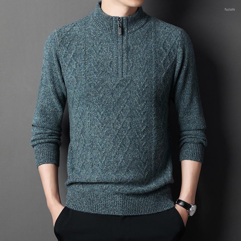 Men's Sweaters Aged Cashmere Men's Middle Half High Neck Zipper Pure Sweater Winter Thickened Wool Warm Base Coat, Alpaca
Men's Sweaters Aged Cashmere Men's Middle Half High Neck Zipper Pure Sweater Winter Thickened Wool Warm Base Coat, Alpaca