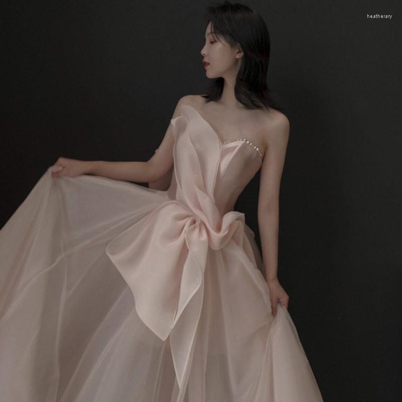 Ethnic Clothing Elegant Female Princess Dress Sexy A-Line Cheongsam Romantic Dream Pink Pearl Qipao Vintage Bow-Knot Evening Party Dresses
Ethnic Clothing Elegant Female Princess Dress Sexy A-Line Cheongsam Romantic Dream Pink Pearl Qipao Vintage Bow-Knot Evening Party Dresses