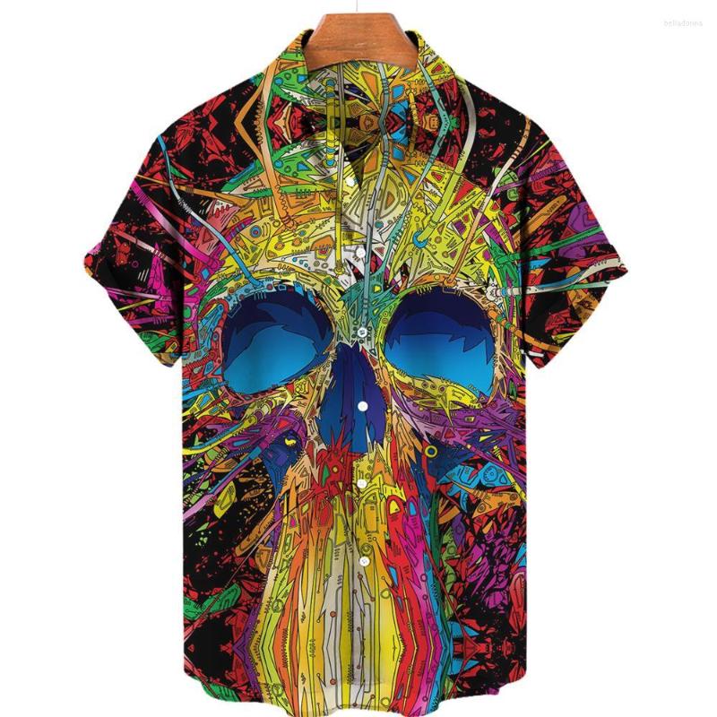 Men's Casual Shirts Men Shirt 3d Skull Print Hawaiian For Clothing Vintage Blouses Harajuku Oversized Top 2023 Summer Short Sleeve Camisa, Zl-2061
Men's Casual Shirts Men Shirt 3d Skull Print Hawaiian For Clothing Vintage Blouses Harajuku Oversized Top 2023 Summer Short Sleeve Camisa, Zl-2061